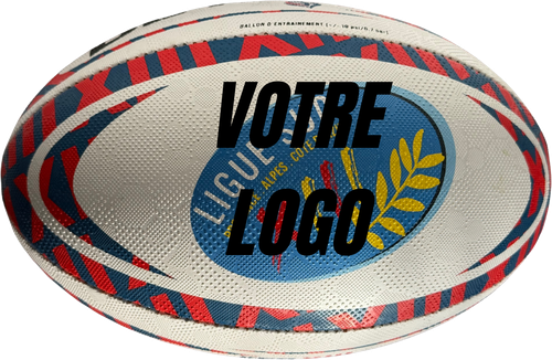 Logo sur les 50 ballons de la tournée